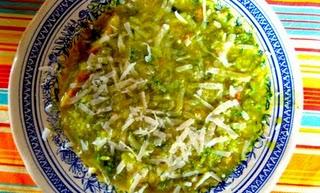 Risotto con zucchine, asparagi e finocchietto