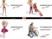 Campagna choc Barbie sedia rotelle