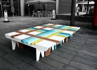 PlaidBench Collection by Raw-Edges Design for Dilmos Milano