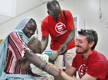 Sudan, Mayo visita pediatrica