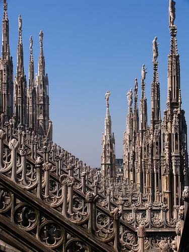 Il Duomo di Milano - lignes
