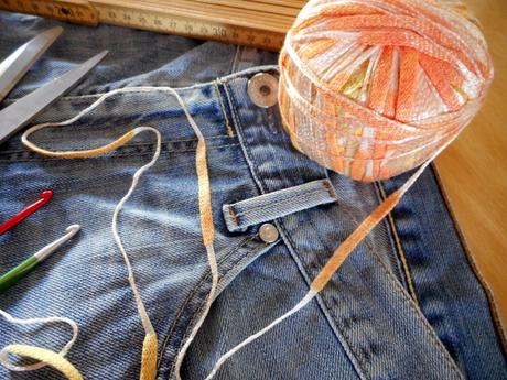 Lavori in corso... refashion jeans Lavori in corso... refashion jeans