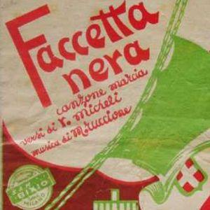 La copertina dello spartito di Faccetta Nera