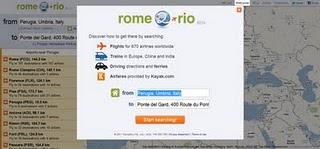 Programmare viaggi con Rome2rio