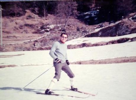 L’Artigliere stanco:Poeta..pittore..e di fondo..sciatore..