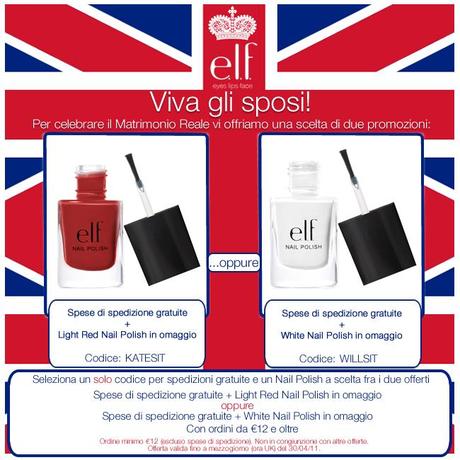 Elf: Spese di Spedizione Gratis + Smalto in regalo!