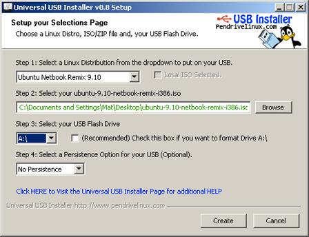 usb windows 07 medium Installare Ubuntu da Chiavetta USB