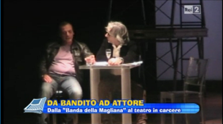 Renzo Danesi: dal carcere al palcoscenico. Ecco come il teatro trasforma il bandito in attore.