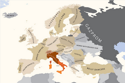 Mappe: l'Europa secondo l'Italia