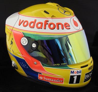 Arai GP-6 L.Hamilton 2011 by JLF Designs