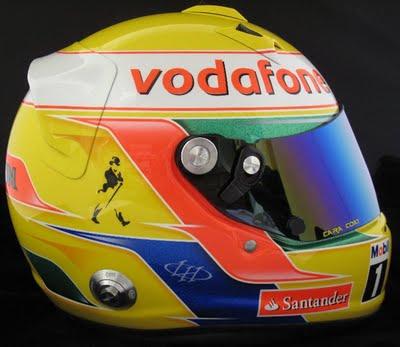 Arai GP-6 L.Hamilton 2011 by JLF Designs