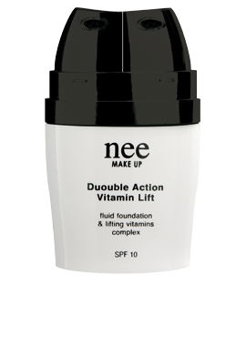 Nee Make Up:Duouble Action Vitamin Lift Fluid Foundation and Lifting Vitamins Complex