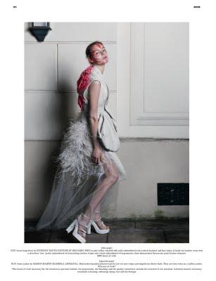 TIME IS MONEY... Dazed & Confused Magazine April 2011 with Zuzanna Bijoch & Juju Ivanyuk by Roe Ethridge