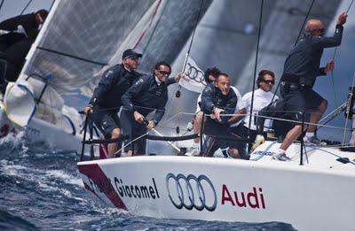 Vela: AUDI FRATELLI GIACOMEL VINCE LA QUINTA PROVA E LE AUDI SAILING SERIES MELGES 32 -. classifica