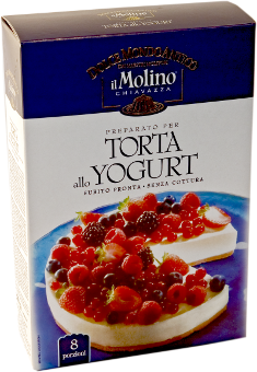 Torta yogurt e frutti di bosco