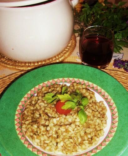 Zuppa di farro & orzo