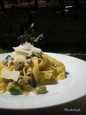 Fettuccine Fave e Pecorino