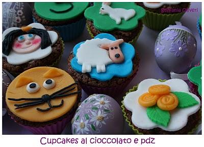 Cupcakes con Pdz col pargolo n. 3 per gli Assaggi e le (st)Renne!