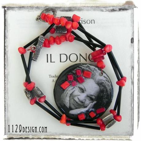 collana-toni-morrison-altered-art-corallo-rosso-nero-necklace-1129design