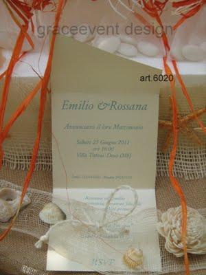 CONFETTATA per Matrimonio in stile marino