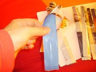 Come fare i fiocchi per i regali con la carta riciclata/ How  to make Gift bows from recycling papers