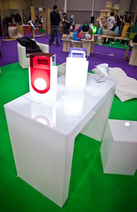 I nostri arredi in plexiglas al Moa Casa 2011 ed. primavera