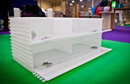 I nostri arredi in plexiglas al Moa Casa 2011 ed. primavera