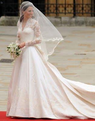 L'arrivo della sposa Kate Middleton, raffinata