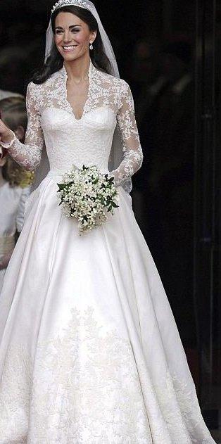L'abito da Sposa di Kate Middleton