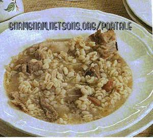 Orzo e fagioli