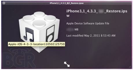 Imminente rilascio di iOS 4.3.3 per risolvere il problema della locationgate e non solo!!!