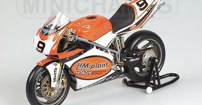 Ducati 998 R F02 Team HM Plant 2003 by Minichamps