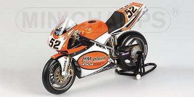 Ducati 998 R F02 Team HM Plant 2003 by Minichamps