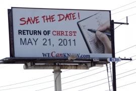 21 maggio 2011: il ritorno di Cristo