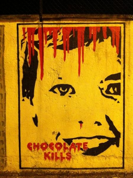 Chocolate kills (muri sfocati)