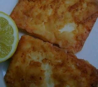 formaggio fritto (saganaki)