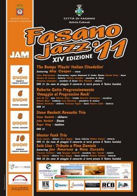 Chi va con lo Zoppo... non perde la XIV Edizione di FASANO JAZZ!