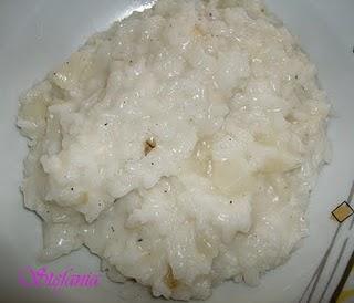 Risotto cremoso alle pere e pecorino stracchinato