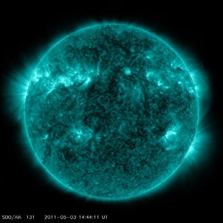 Attività solare del 3 maggio