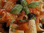 Paccheri zucca olive