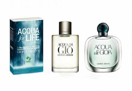 Acqua for life by Giorgio Armani, perchè l'acqua è un diritto