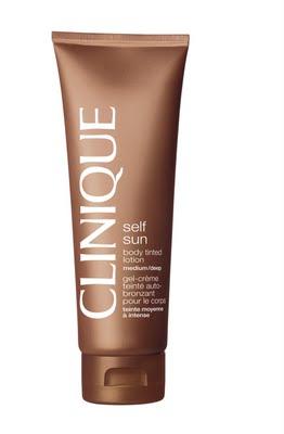 Novità da CLINIQUE: linea autoabbronzante SELF SUN