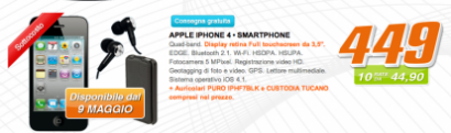 iphone scontato 410x121 Da Saturn iPhone 4 con più di 200€ di sconto!