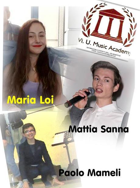 Artisti della Vi.U.Music Academy in concorso ad Uta Artisti della Vi.U.Music Academy in concorso ad Uta
