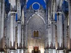 Lisbona cinema arriva famose rovine Carmo