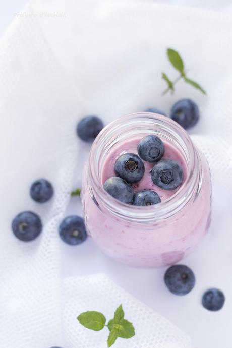 Smoothie fragole e mirtilli Smoothie fragole e mirtilli