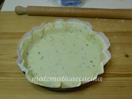 Pasta brisèe aromatizzata al Rosmarino e Salvia Pasta brisèe aromatizzata al Rosmarino e Salvia