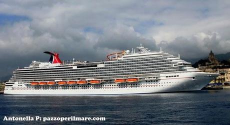 Carnival Magic: primo scalo a Messina