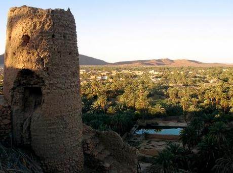 Figuig, un oasi pre-sahariana in Marocco.