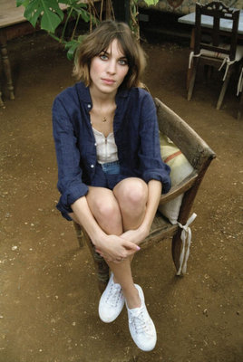 Even SUPERGA can be HOT with Alexa Chung !